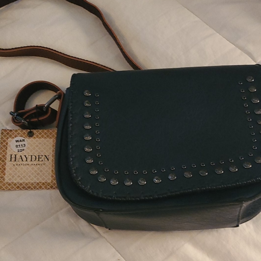 Blue crossbody
